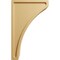 Ekena Millwork 3"W x 7 1/2"D x 12"H Extra Large Lawson Wood Corbel, Alder CORW03X07X12LWAL - alternate 4